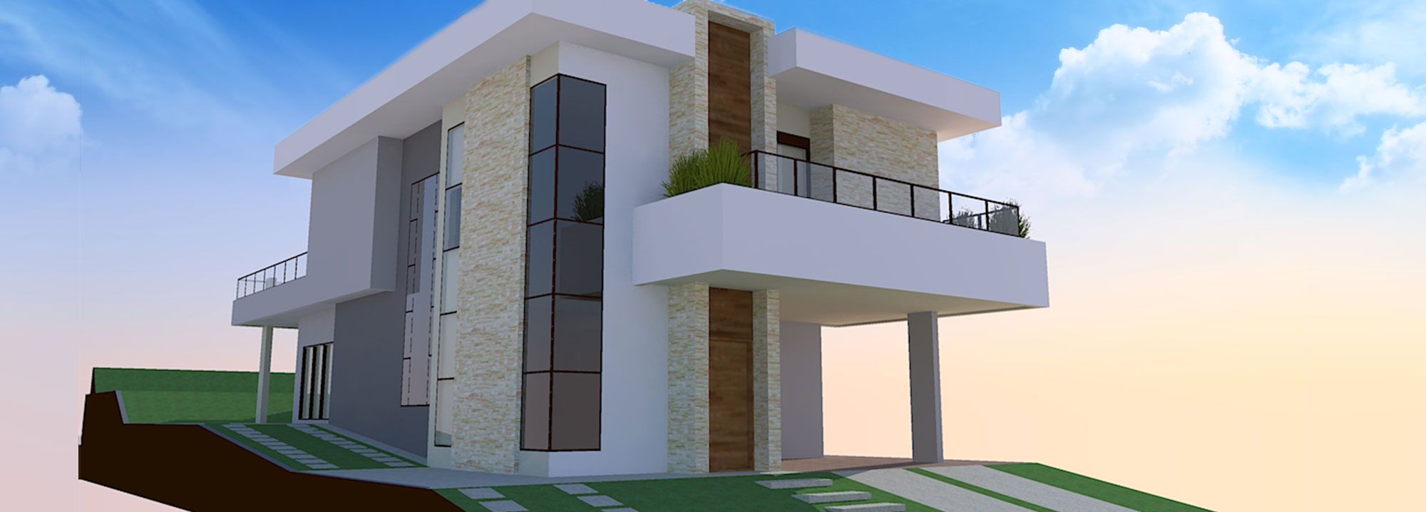 Projeto Residencial - 316,60 m²